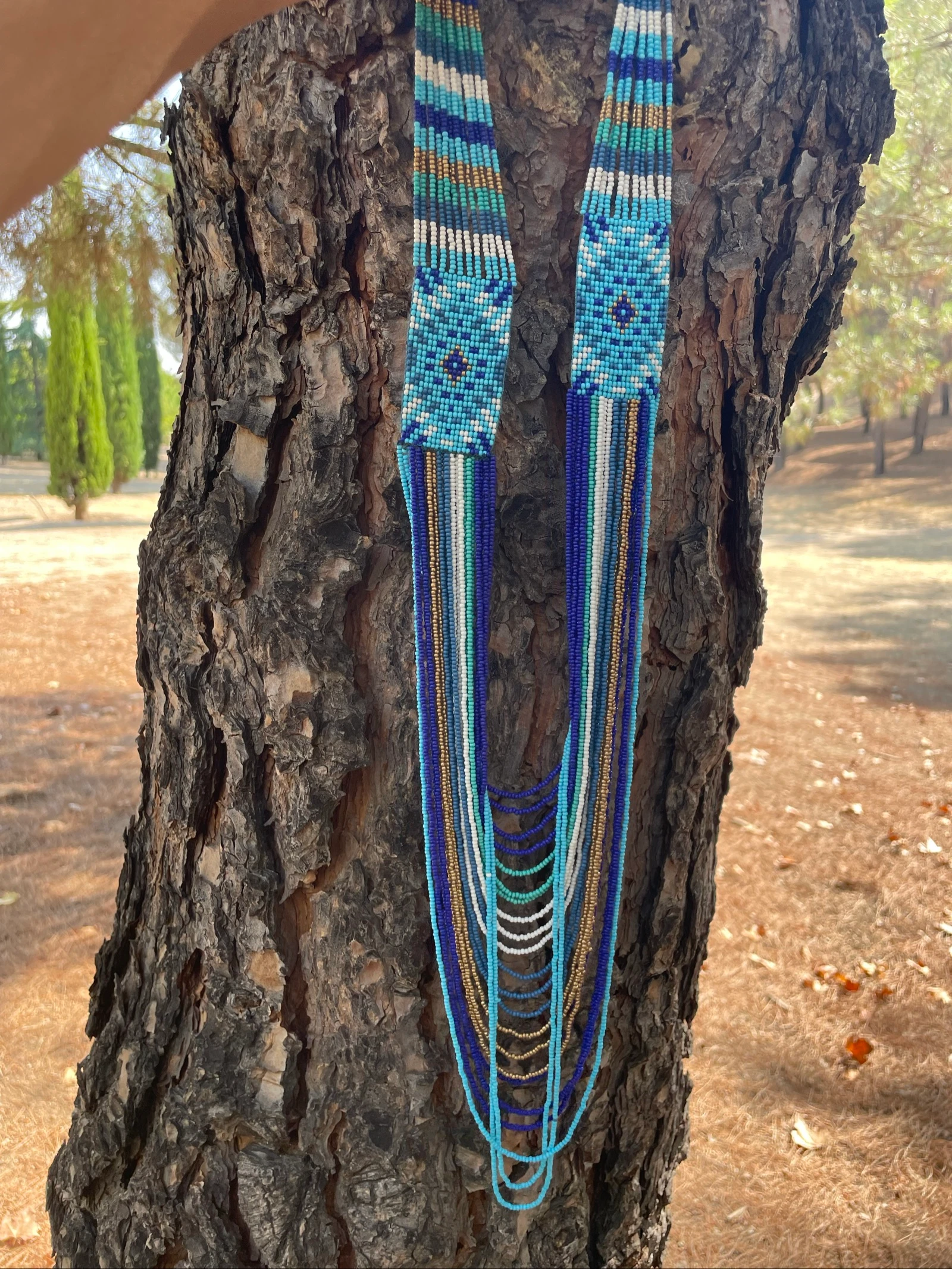 Handmade multi-strand necklace – photo 2